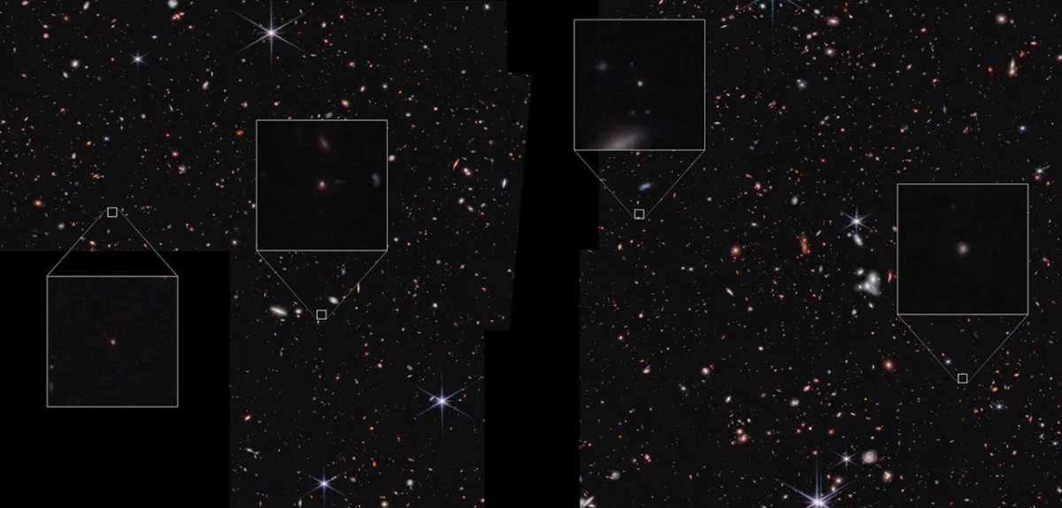 Webb Telescope Uncovers Mysterious Galaxies Resembling Platypuses